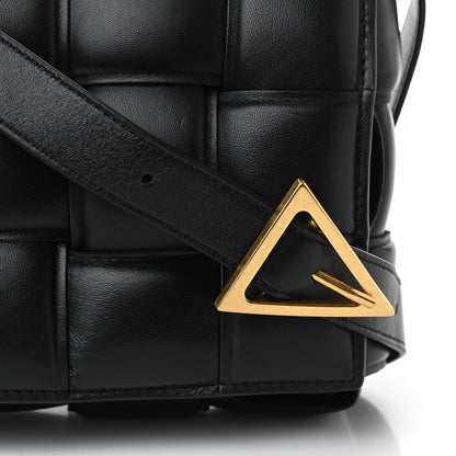 Bottega Veneta Nappa Maxi Intreccio Padded Cassette Crossbody Bag Black 8 of 10