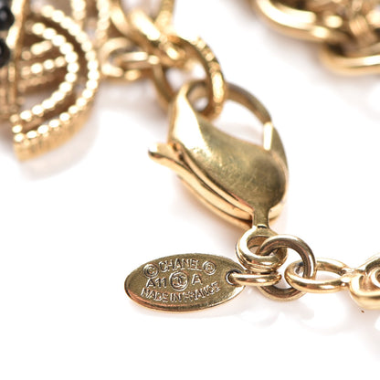 Chanel CC Chain Bracelet Gold 4 of 6