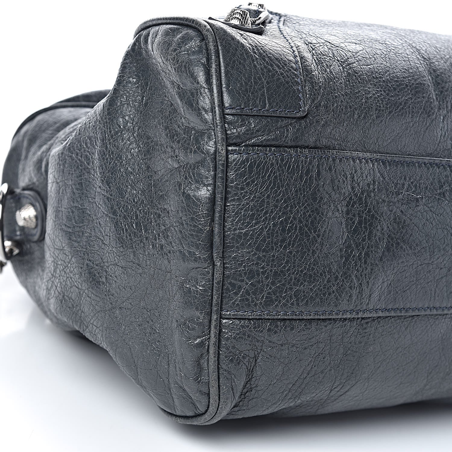 Balenciaga Agneau Giant 12 Silver Hardware Boston Anthracite 11 of 12