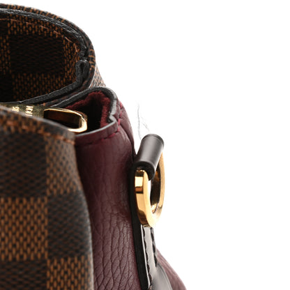 Louis Vuitton Cuir Taurillon Damier Ebene Normandy Bordeaux 13 of 13