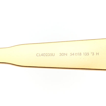 Celine Metal Triomphe 01 Sunglasses CL40235U Gold Green 5 of 8