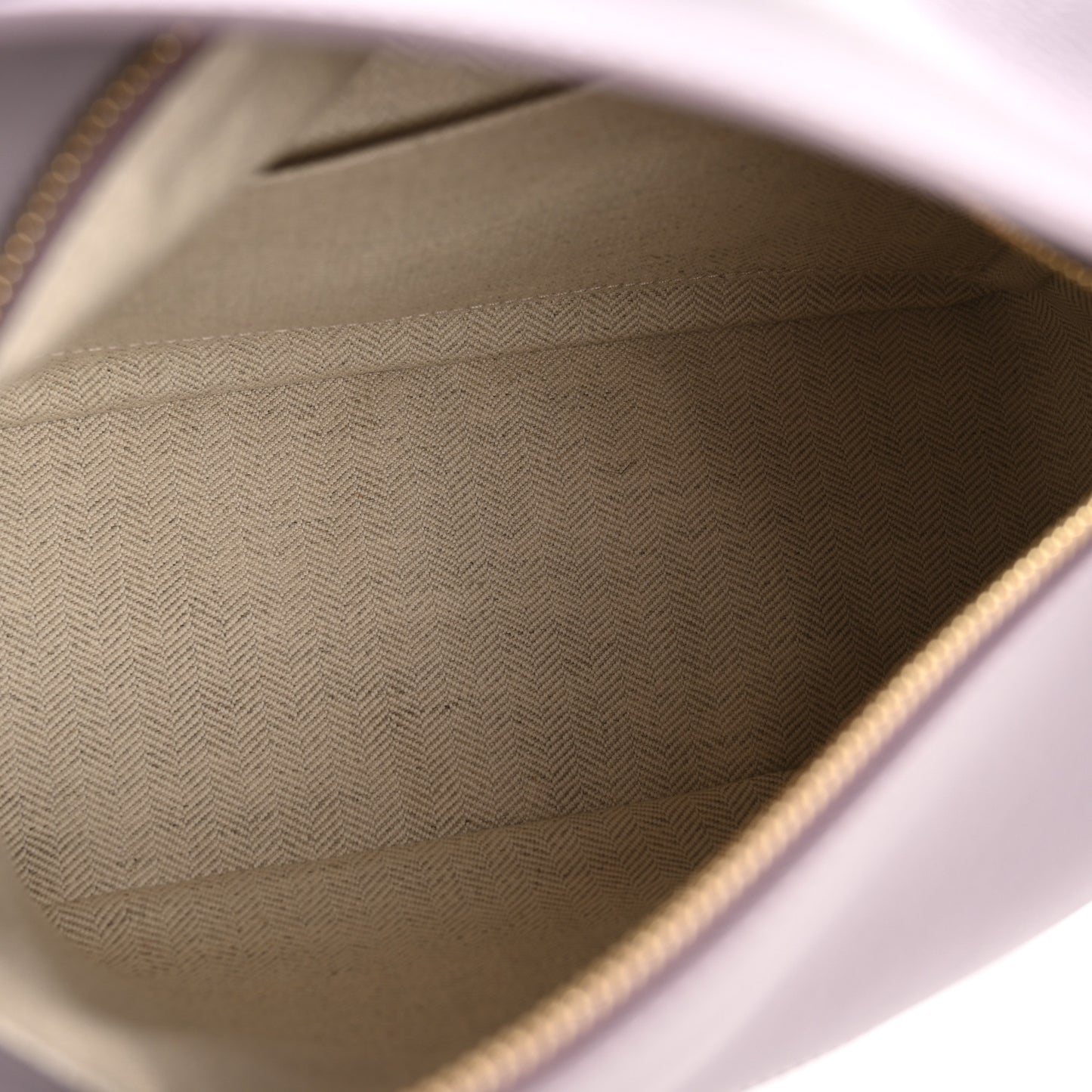 Soft Grained Calfskin Small Puzzle Edge Bag Pale Aubergine Glaze