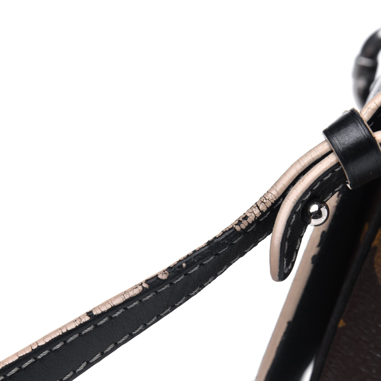 Calfskin Monogram Chain It Bag PM Black