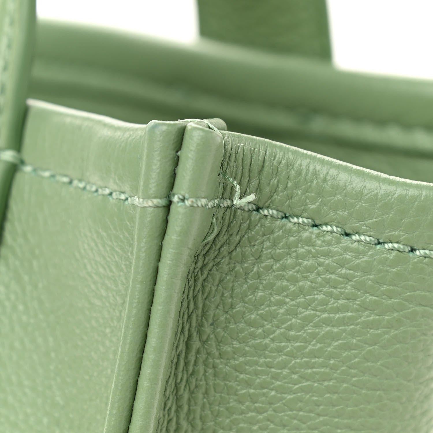Marc Jacobs Grained Calfskin Small The Tote Bag Aspen Green 11 of 11