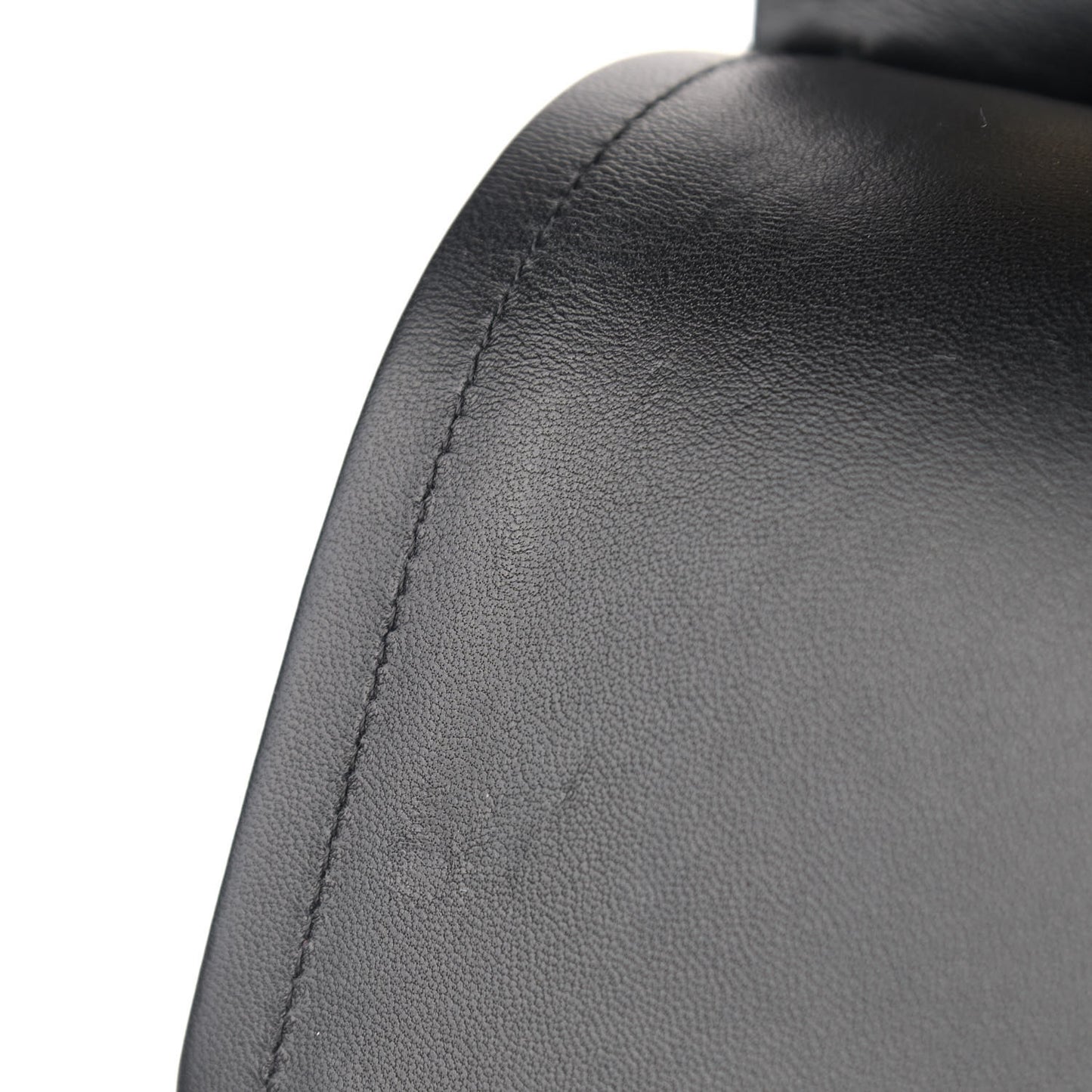 Lambskin Quilted Jumbo Double Flap Black