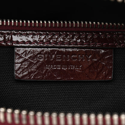 Givenchy Crinkled Patent Calfskin Small Antigona Aubergine 6 of 11