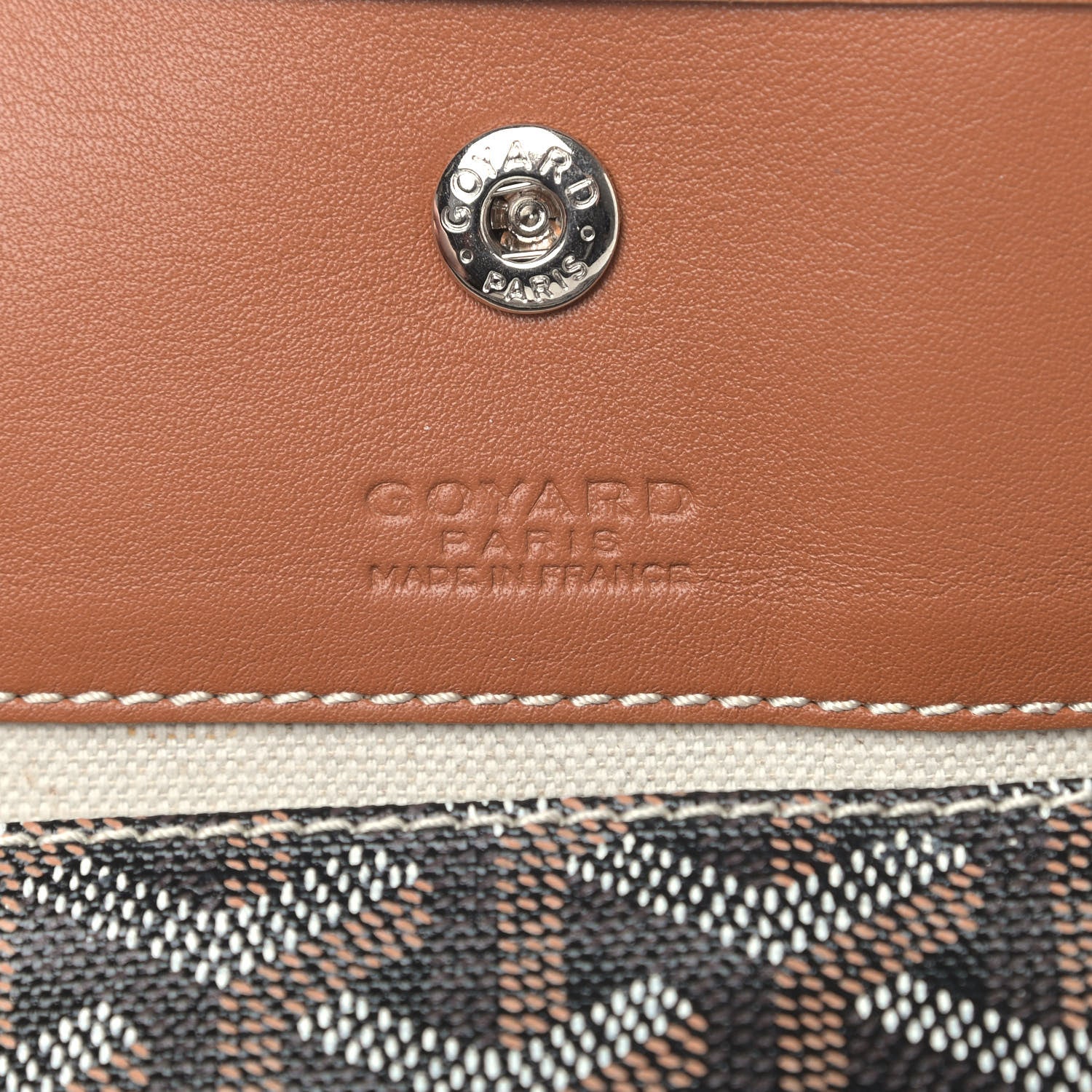 Goyard Goyardine Saint Louis GM Black Gold 6 of 12