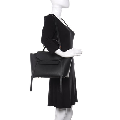 Celine Baby Grained Calfskin Mini Belt Bag Black 2 of 8