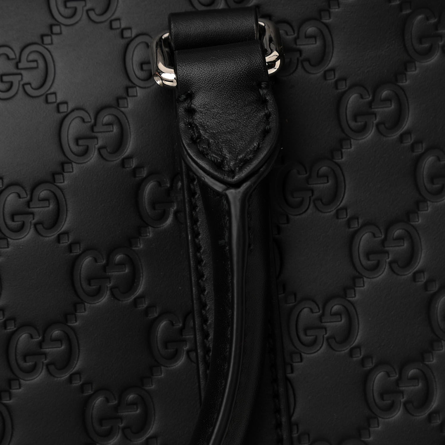 Gucci Guccissima Signature Briefcase Black 8 of 10