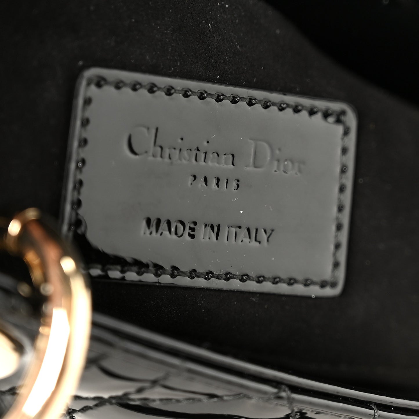 Patent Cannage Small Lady D-Joy Black