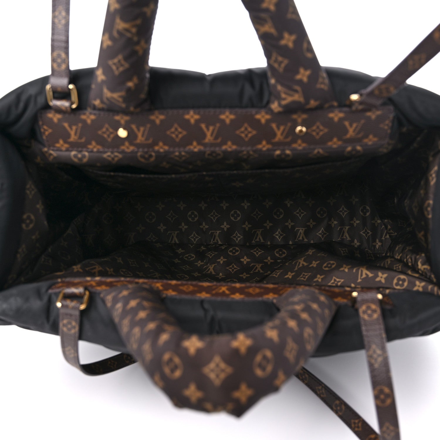Louis Vuitton Econyl Monogram Pillow Giant Onthego MM Black 5 of 10