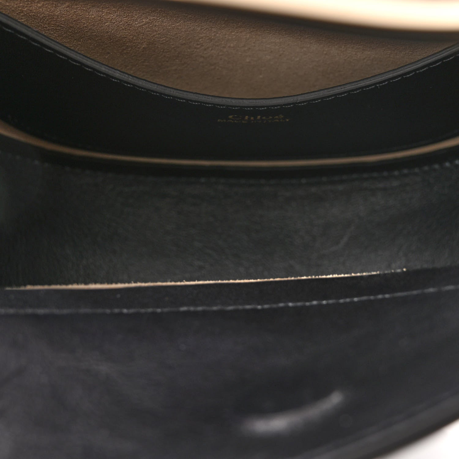 Chloe Small Grain Calfskin Kiss Bag Black 5 of 9