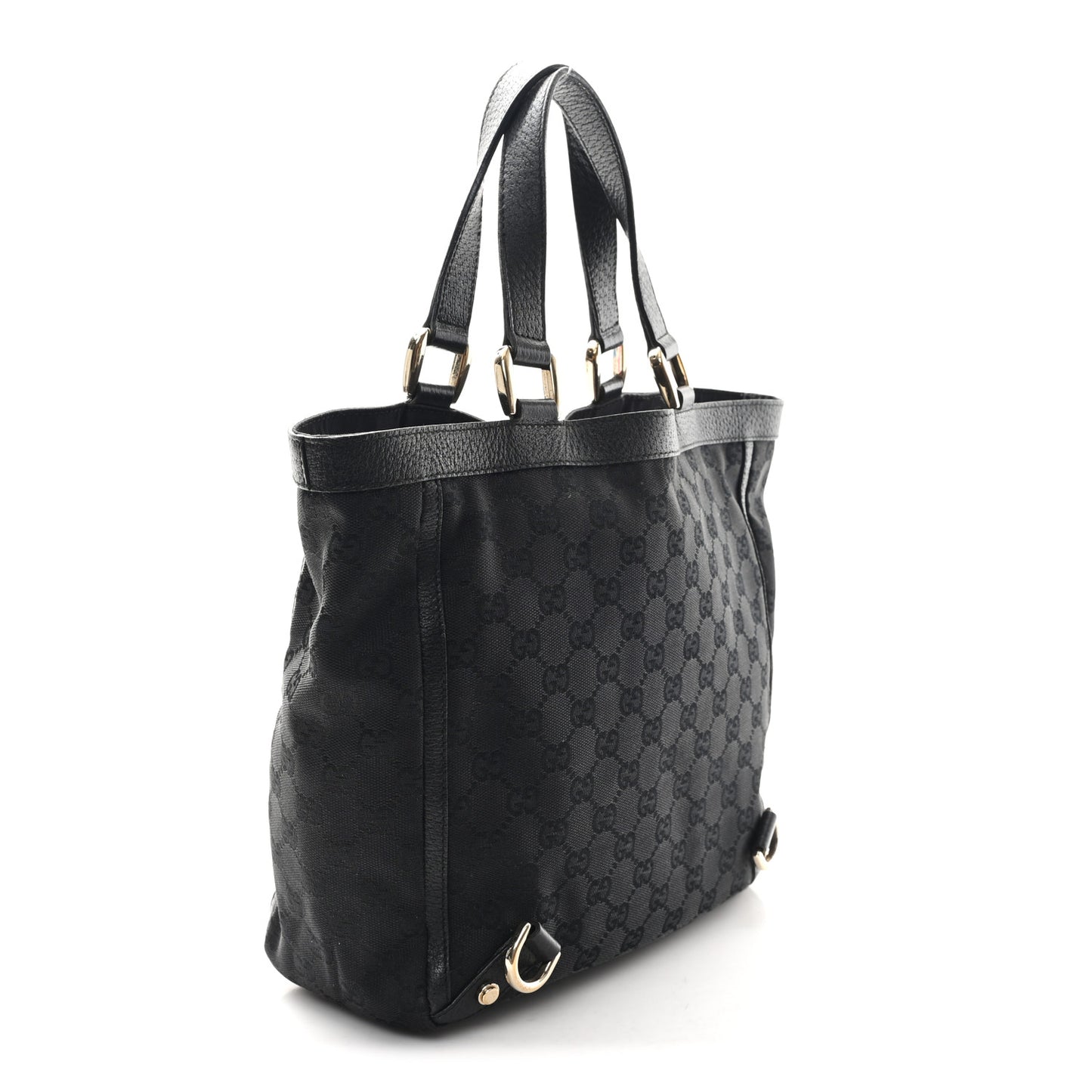 Monogram Small Abbey Tote Black
