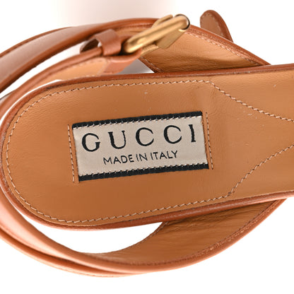 Gucci Quentin Granada Kid Horsebit 25/60mm Platform Sandals 36 Harness Brown 8 of 11