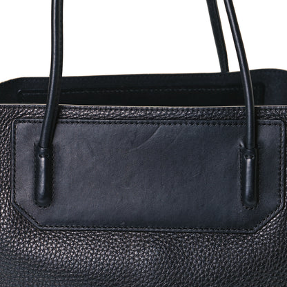 Alexander Wang Pebbled Calfskin Large Prisma Skeletal Tote Black Silver Hardware 17 of 20