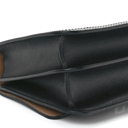Burberry Calfskin Small TB Envelope Clutch Bag Malt Brown 9 of 11