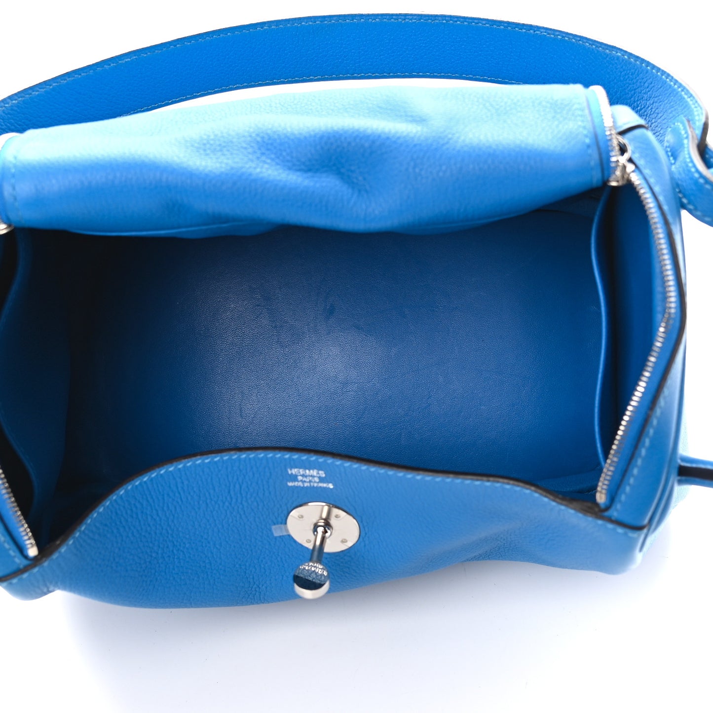 Taurillon Clemence Lindy 26 Bleu Hydra