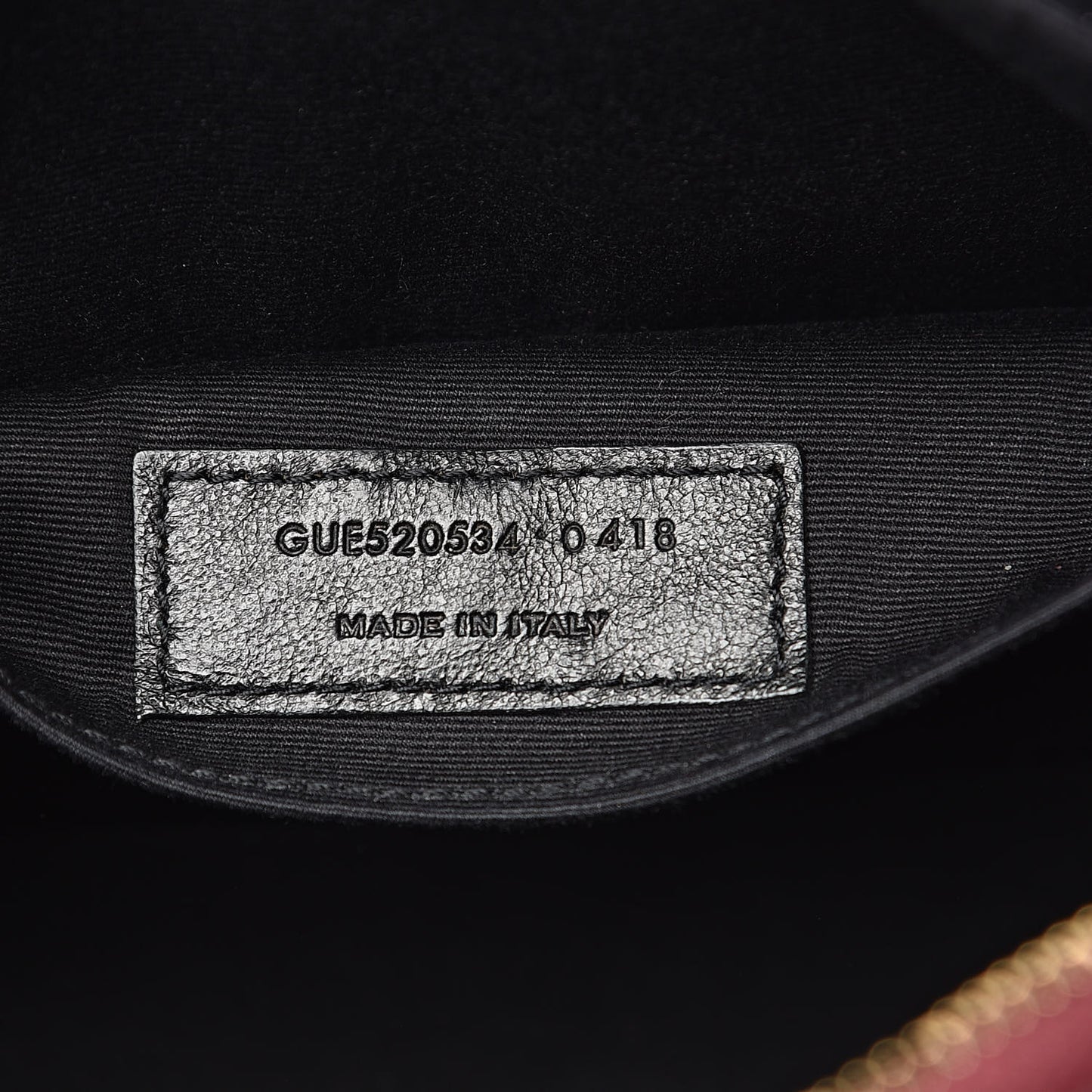 Calfskin Matelasse Monogram Lou Camera Bag Dark Legion Red