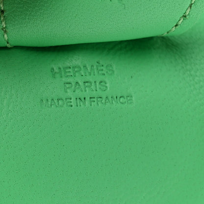 Hermes Milo Lambskin Grigri Rodeo Horse Bag Charm MM Vert Comics 4 of 5