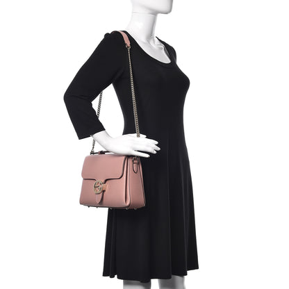 Gucci Dollar Calfskin Interlocking G Top Handle Shoulder Bag Soft Pink 2 of 10