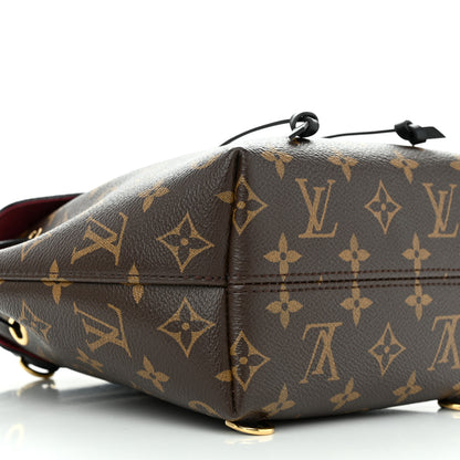 Louis Vuitton Monogram BB Montsouris NM Backpack Black 8 of 9