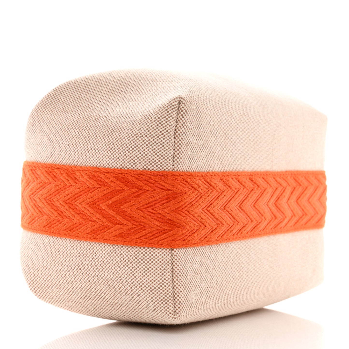 Canvas Small Bride-A-Brac Pouch Natural Orange