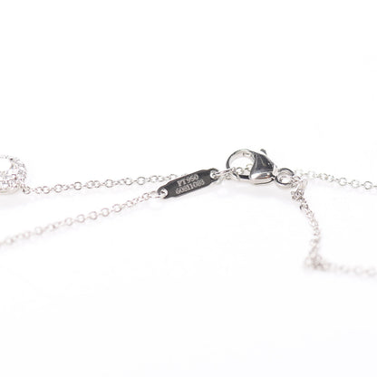Tiffany Platinum Diamond Small Soleste Pendant Necklace 4 of 6