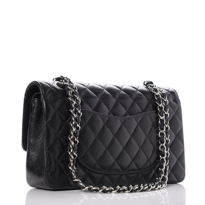 Chanel Caviar Quilted Medium Double Flap Black 4 of 13