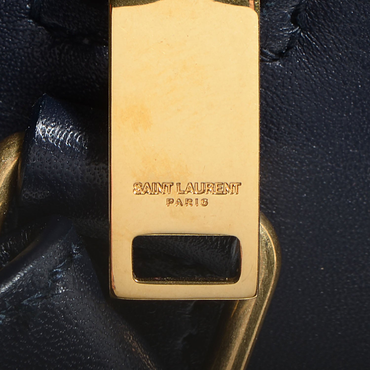 Saint Laurent Calfskin Classic Baby Duffle Dark Blue 6 of 9