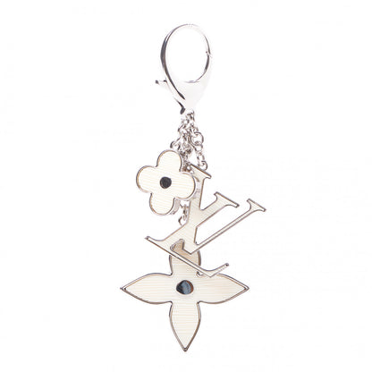 Louis Vuitton Fleur d Epi Bag Charm Ivory 1 of 5