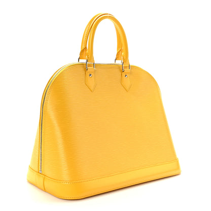 Louis Vuitton Epi Alma GM Citron 3 of 11