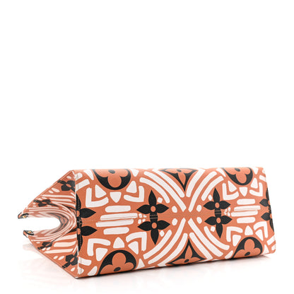 Louis Vuitton Monogram Giant Crafty Onthego GM Crème Caramel 4 of 10
