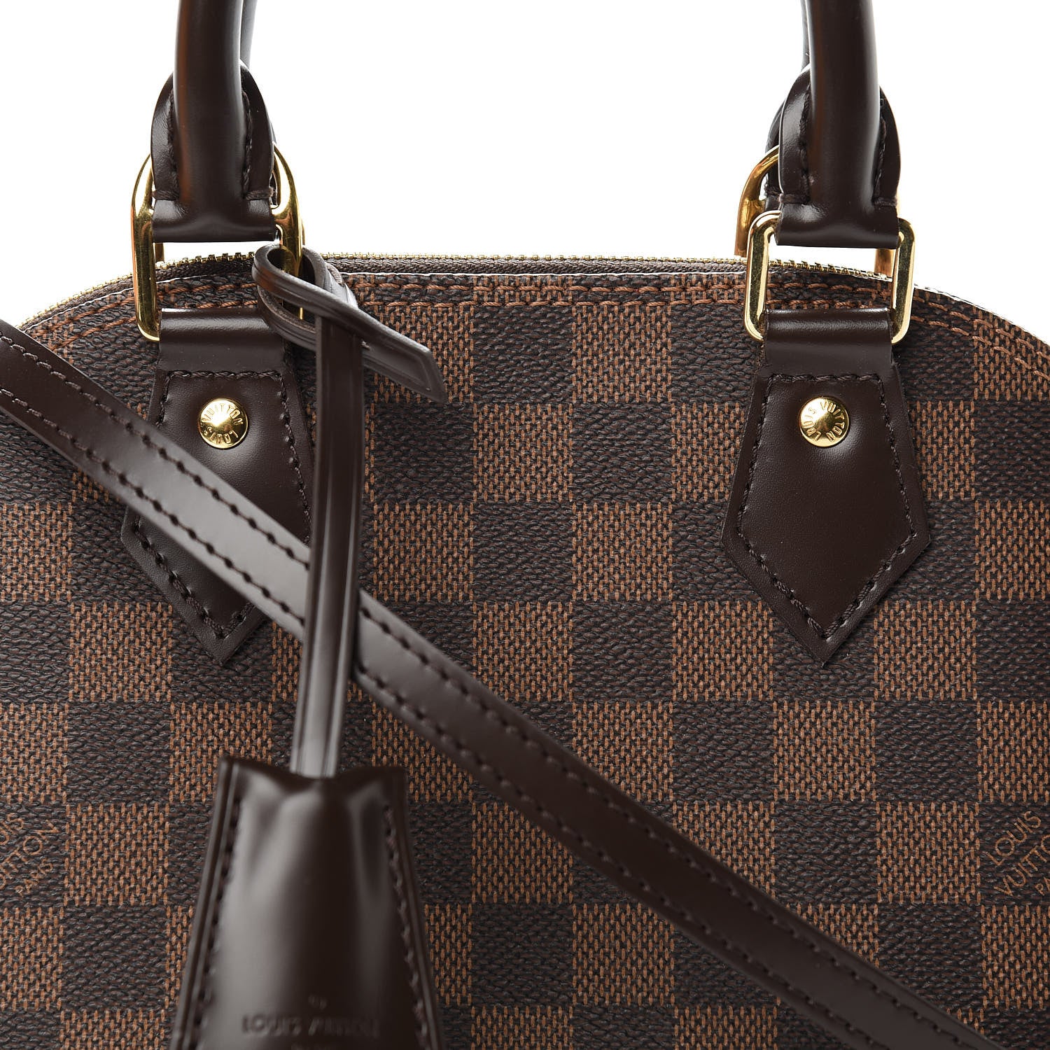 Louis Vuitton Damier Ebene Alma BB 8 of 14