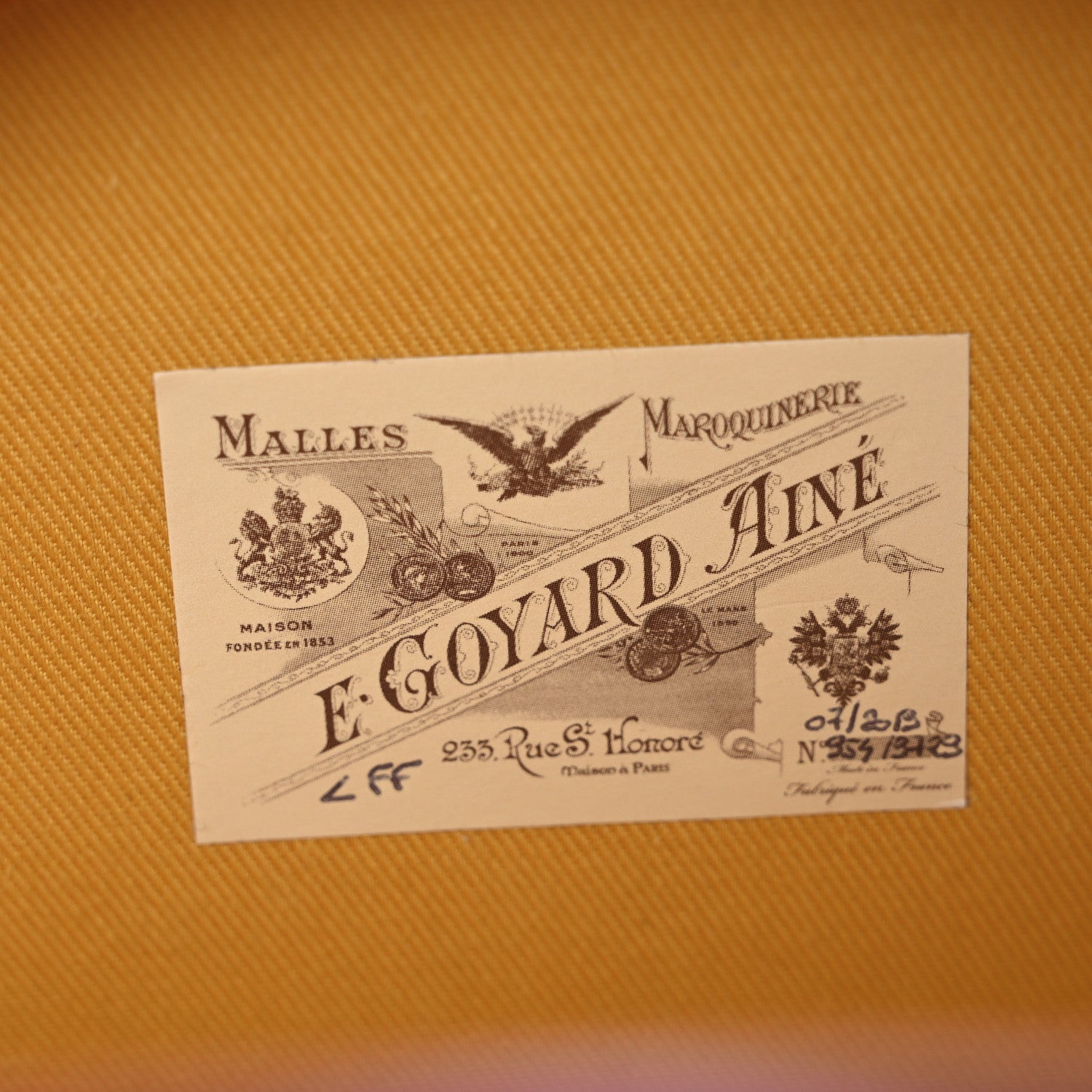 Goyard Goyardine Alto Hatbox Red 6 of 9