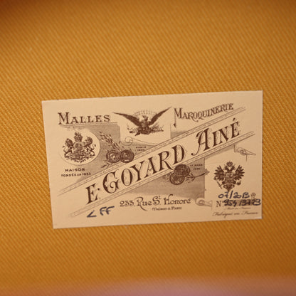 Goyard Goyardine Alto Hatbox Red 6 of 9