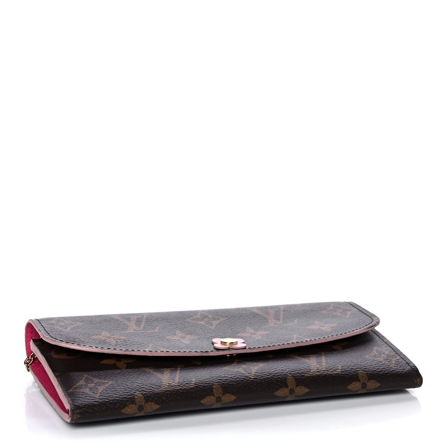 Louis Vuitton Monogram Bloom Flower Emilie Wallet 4 of 14