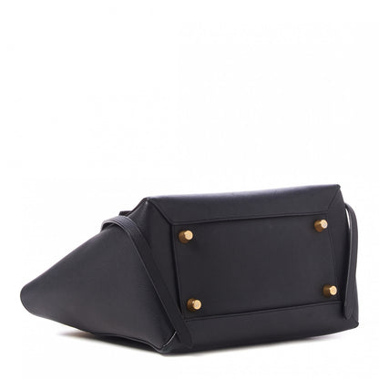 Celine Grained Calfskin Mini Belt Bag Black 4 of 9