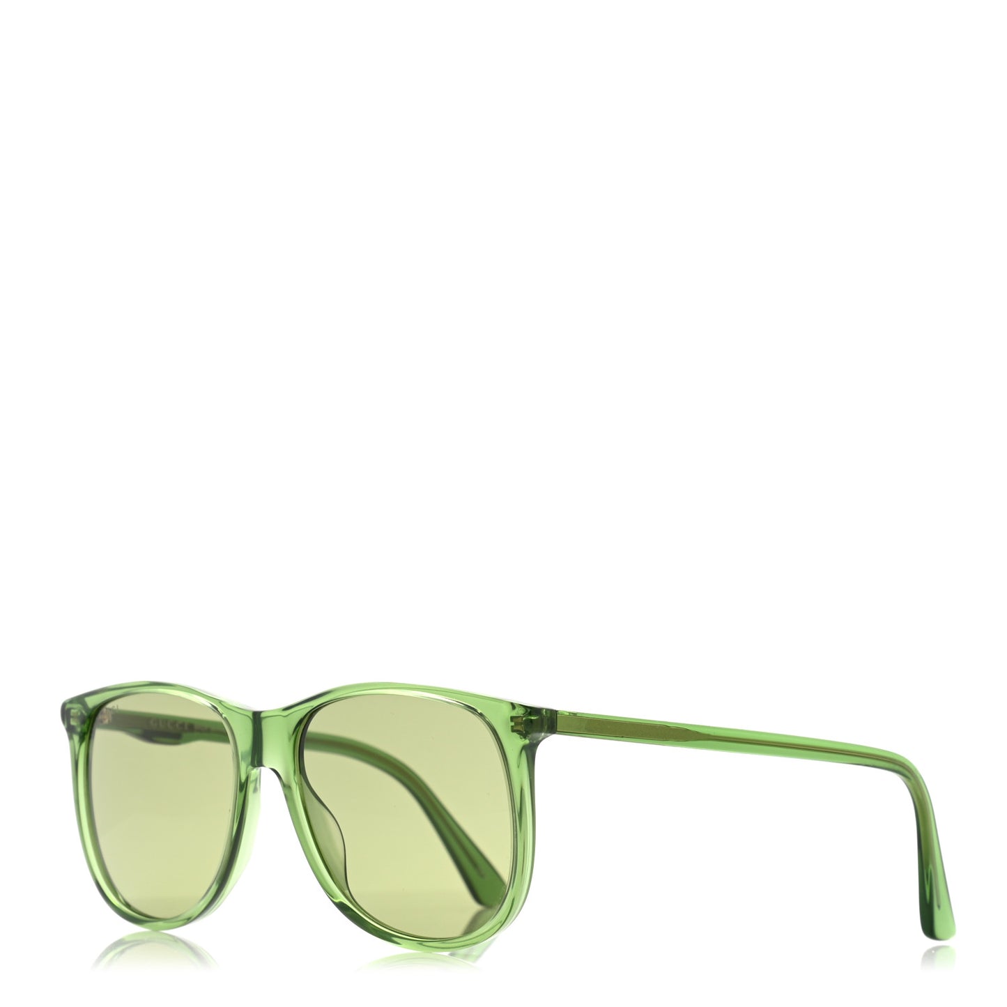 Acetate Frame Sunglasses GG0263S Green