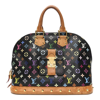 Louis Vuitton Monogram Multicolor Alma GM Black 1 of 16