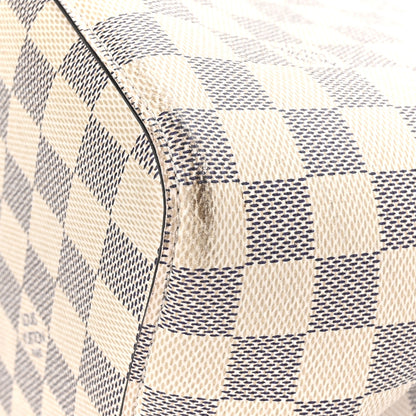Louis Vuitton Damier Azur Neonoe MM Eau De Rose 7 of 10