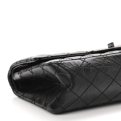 Chanel Aged Calfskin Quilted 2.55 Reissue 226 Flap So Black 5 of 11