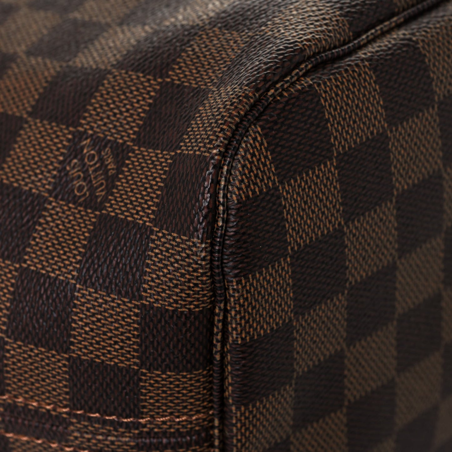 Damier Ebene Neo Neverfull MM Rose Ballerine