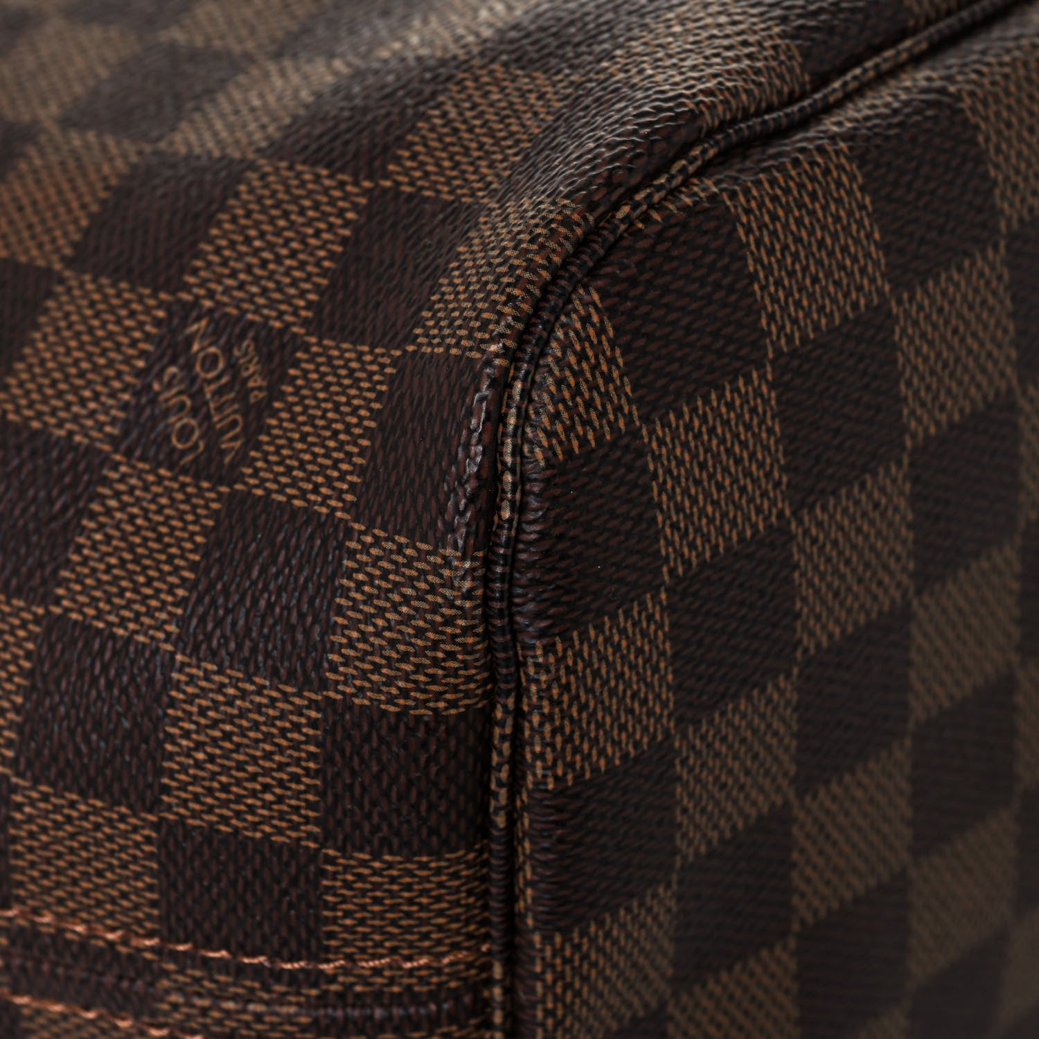 Louis Vuitton Damier Ebene Neo Neverfull MM Rose Ballerine 11 of 14