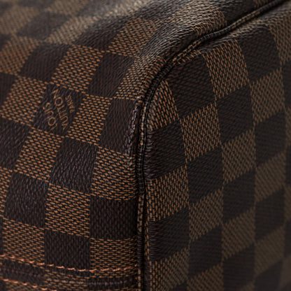 Louis Vuitton Damier Ebene Neo Neverfull MM Rose Ballerine 11 of 14