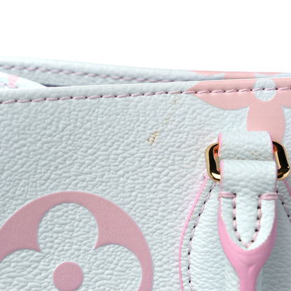 Louis Vuitton Monogram Giant Spring In The City Onthego GM Sunrise Pastel 10 of 10