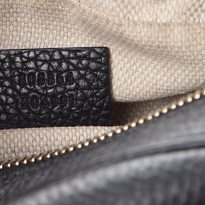 Gucci Pebbled Calfskin Small Soho Disco Bag Black 7 of 11