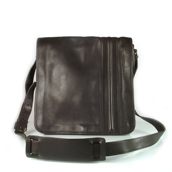 Leather Messenger Bag Unisex