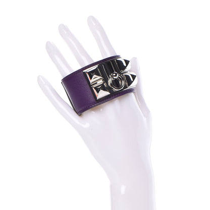 Hermes Swift Collier De Chien CDC Bracelet S Ultraviolet 2 of 6
