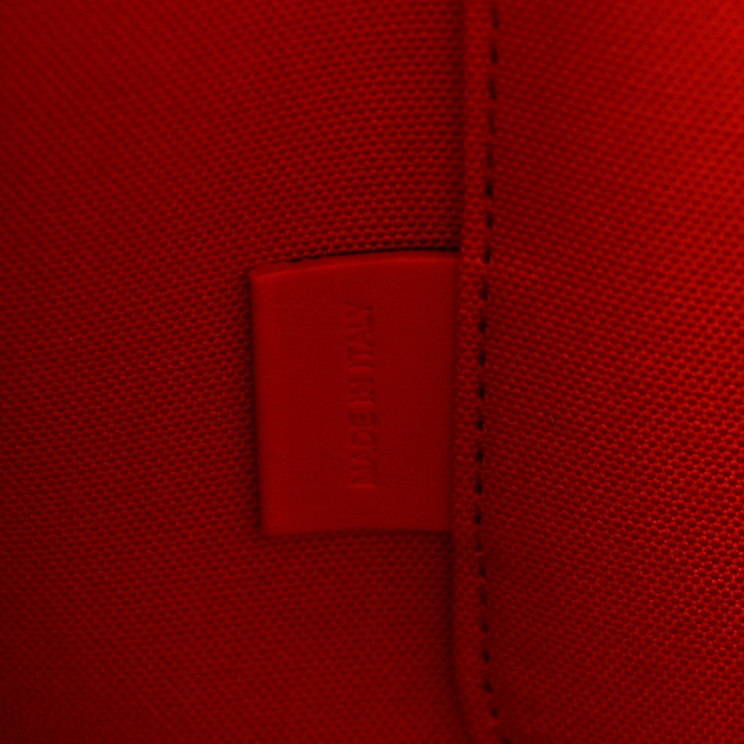 Christian Louboutin Linen Calfskin Large Nastroloubi F.A.V.L. Tote Alabatre 7 of 9