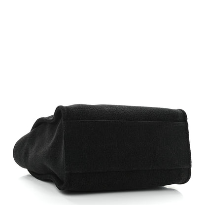 Chanel Lurex Boucle Medium Deauville Tote Black 4 of 10